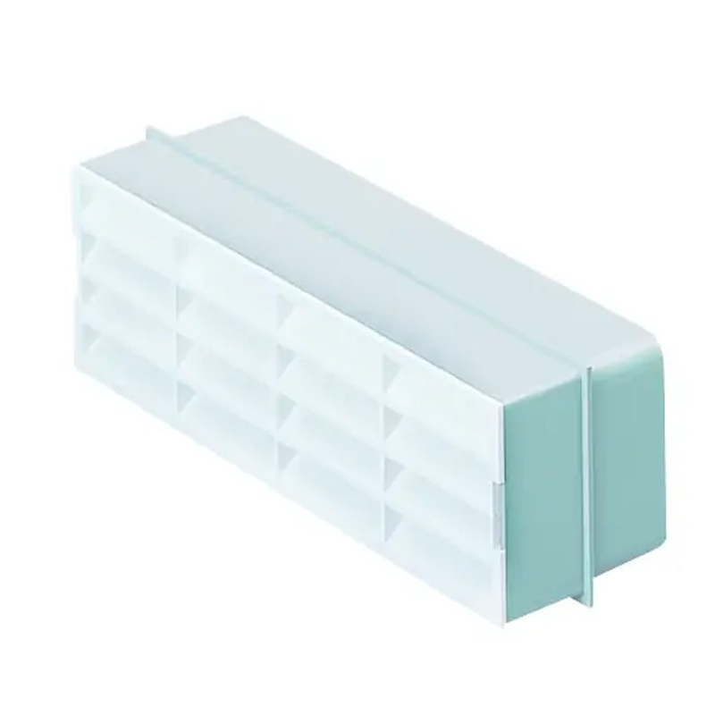204x60mm – Single airbrick  – white