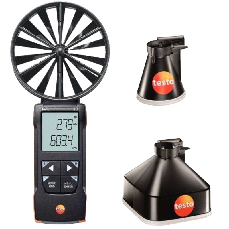 Testo 417 Vane Anemometer Kit 1