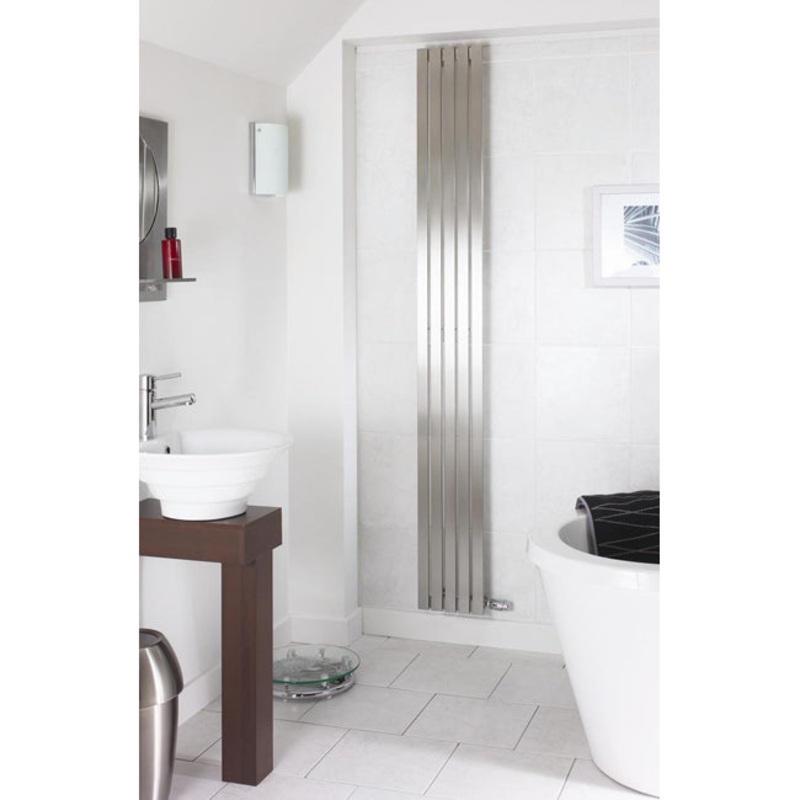 Stainless Steel Flat Panel Designer Radiator 2300 mm High – 240mm Wide