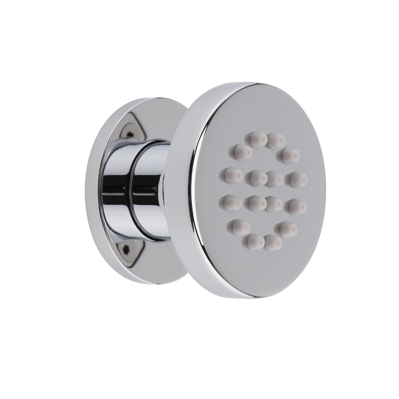 Nuie Round Body Jet 50mm Wide Single – Chrome