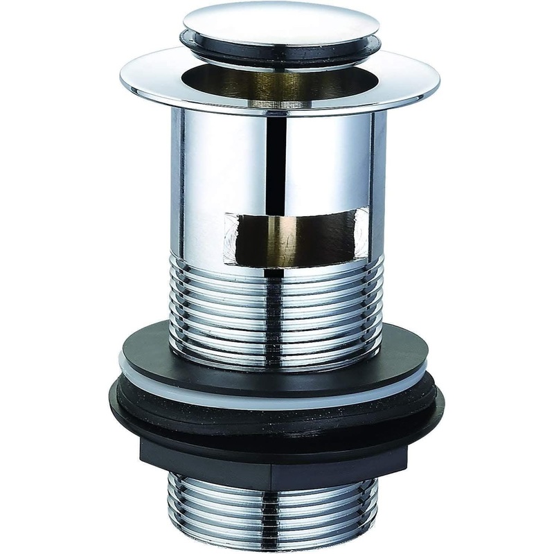 Full Dome basin waste Slotted – chrome