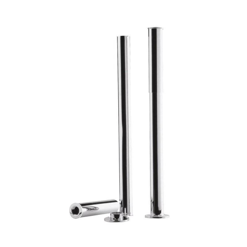 Nuie Bath Legs With Adjustable Shrouds – Chrome