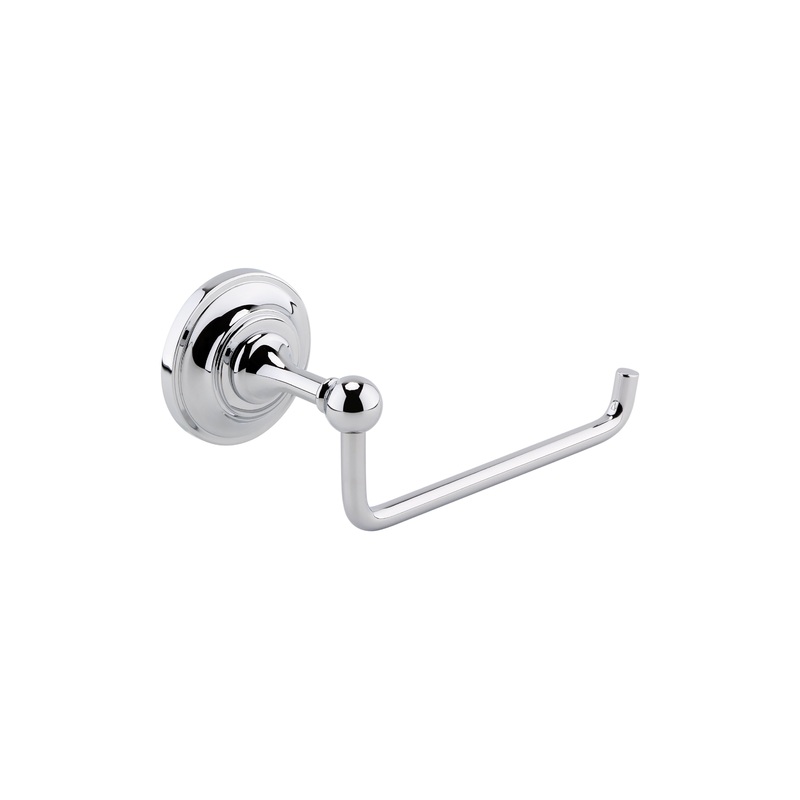 Nuie Classic L-Shape Toilet Roll Holder – Chrome