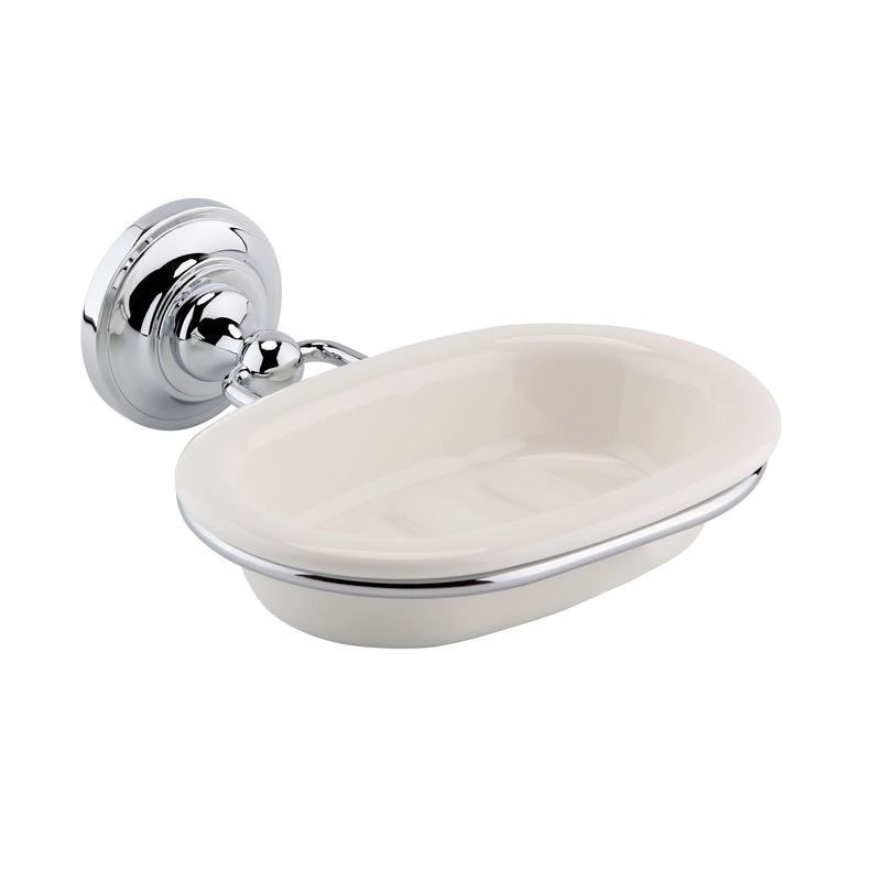Nuie Traditional Soap Dish – Chrome