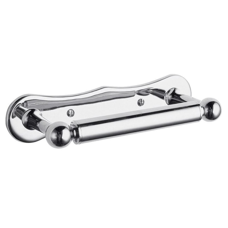 Nuie Traditional Toilet Roll Holder – Chrome