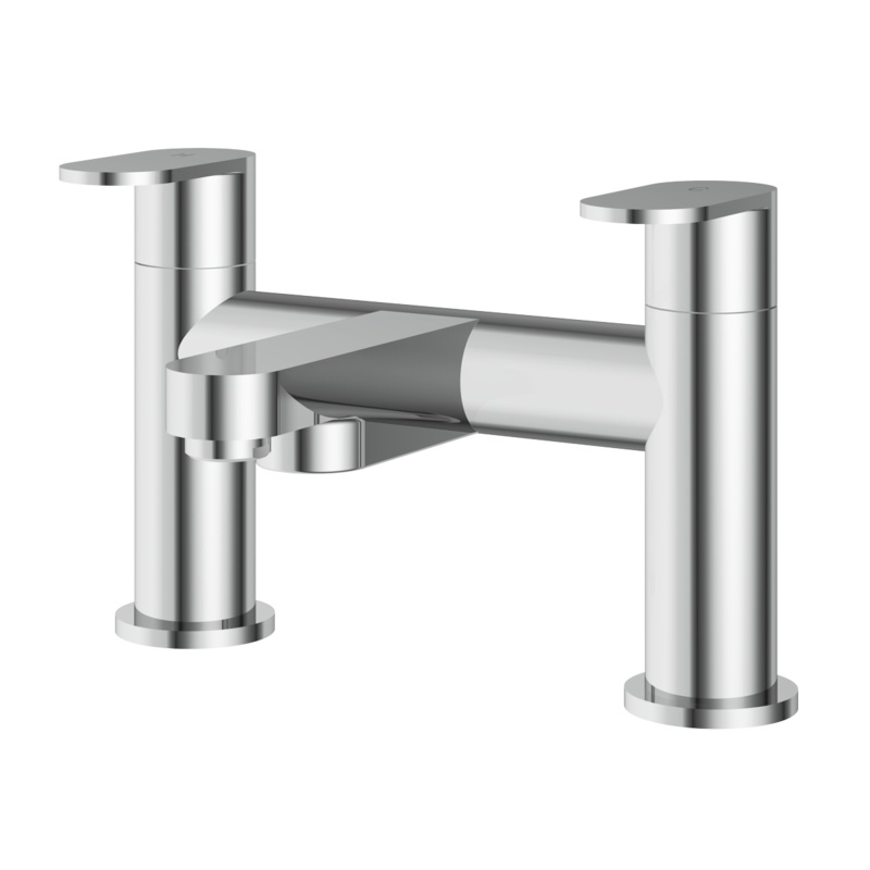 Aqualla Bryant Bath Filler|Chrome|Polished|Lifestyle