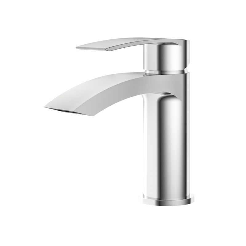 Aqualla Fyn Basin Mono|Chrome|Polished|Lifestyle