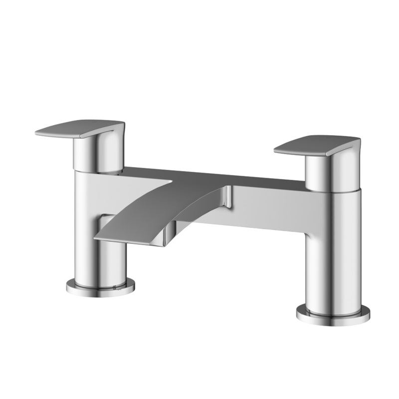 Aqualla Fyn Bath Filler|Chrome|Polished|Lifestyle