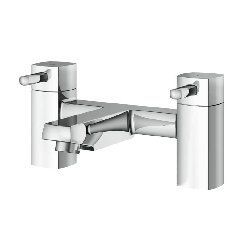 Aqualla Lan Bath Filler|Chrome|Polished|Lifestyle