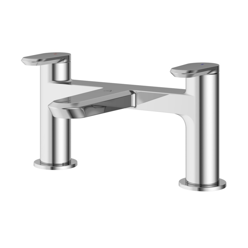 Aqualla Linea Bath Filler|Chrome|Polished|Contemporary