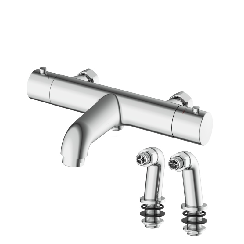 Aqualla Luca Plus Thermostatic Bath Shower Mixer
