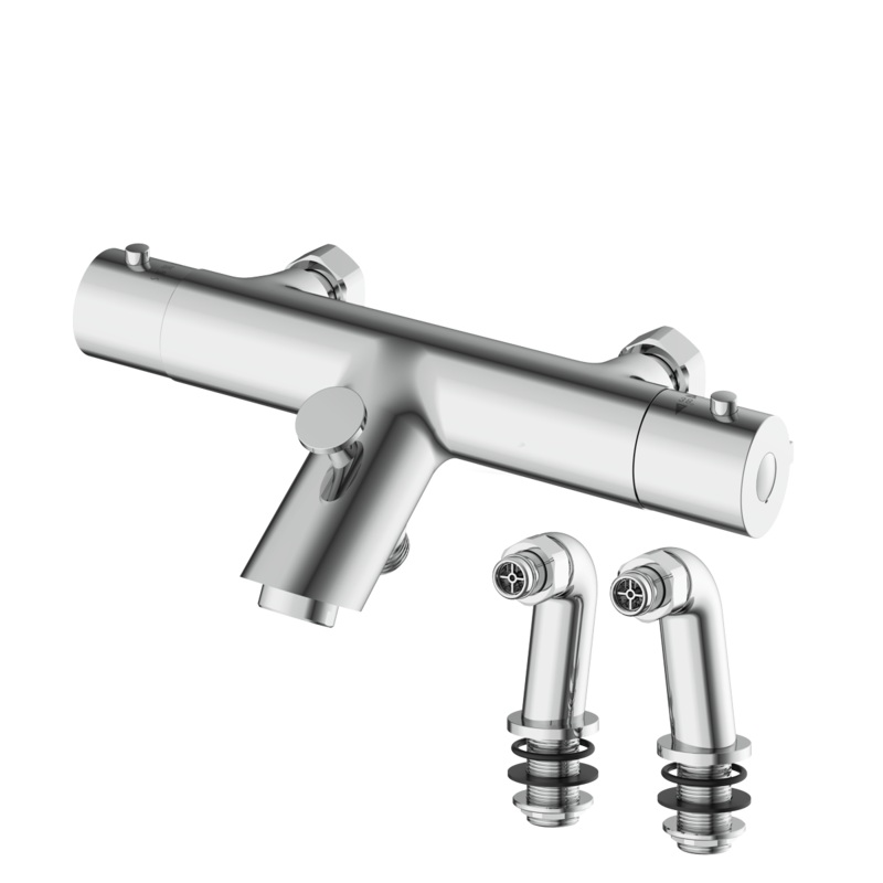 Aqualla Luca Thermostatic Bath Shower Mixer