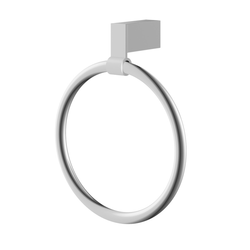 Encore Towel Ring|Chrome|Polished|Contemporary