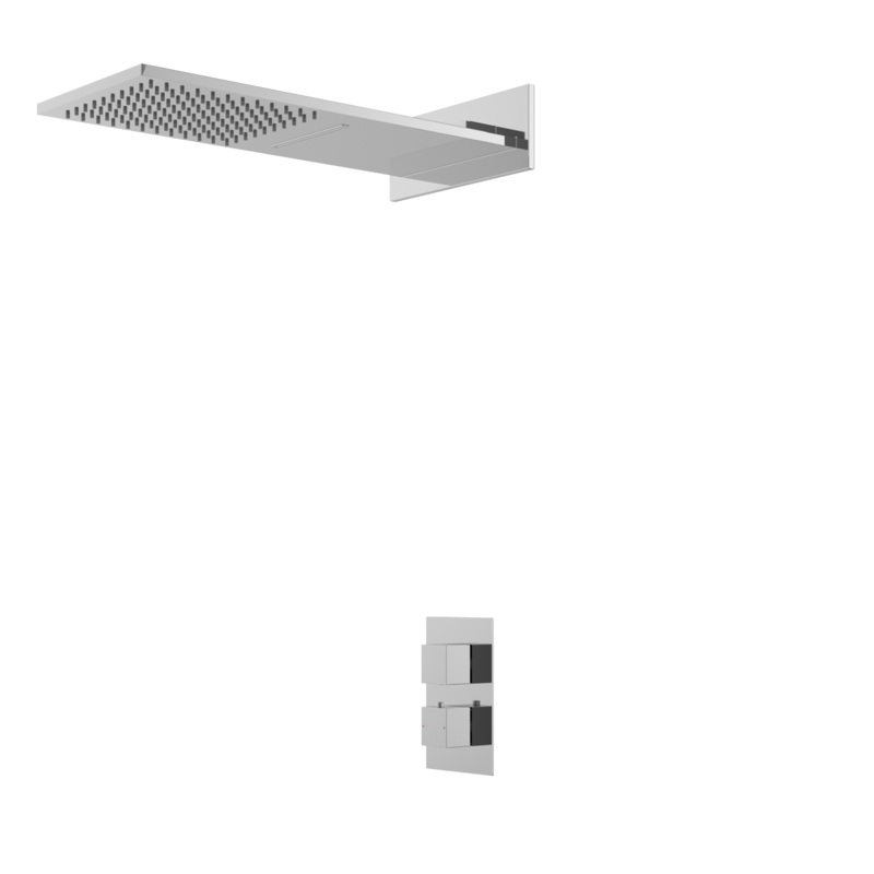 Encore Waterfall Deluxe|Chrome|Polished|Contemporary