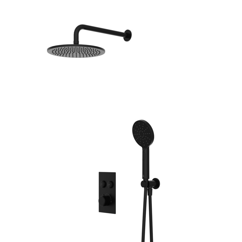 Fuse Push Button Black Minimal