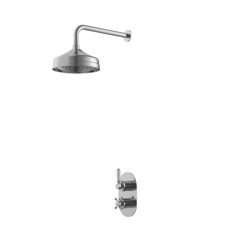 Georgia Cascade|Chrome|Polished|Traditional