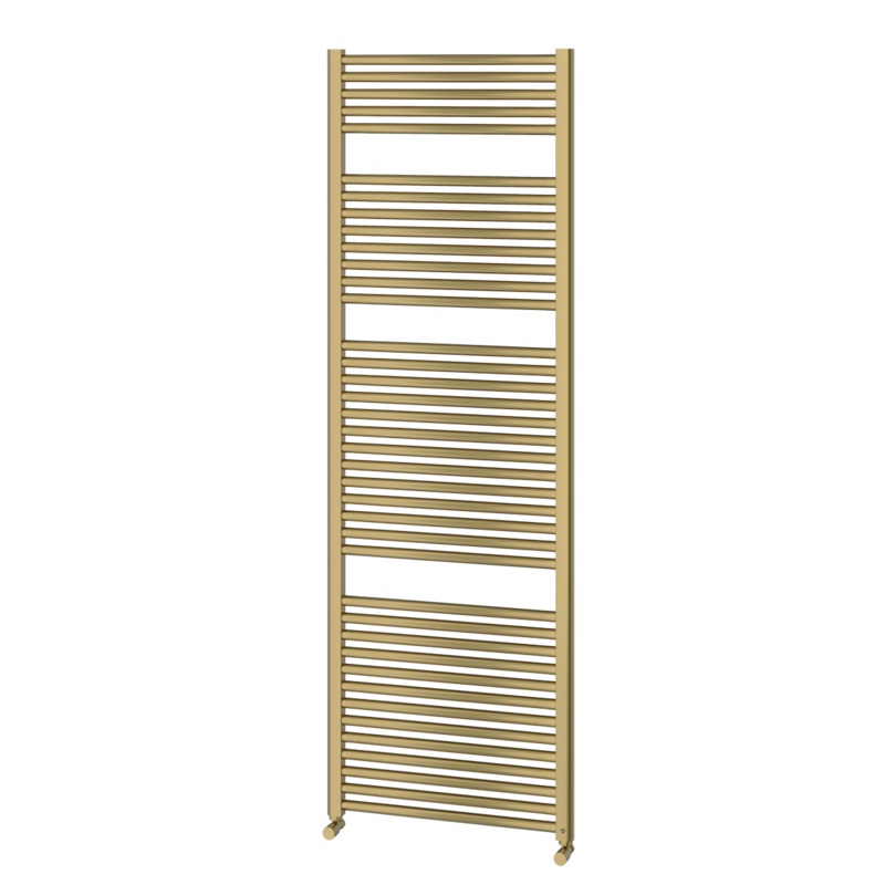 Luca Brushed Brass with Aromawell Radiator