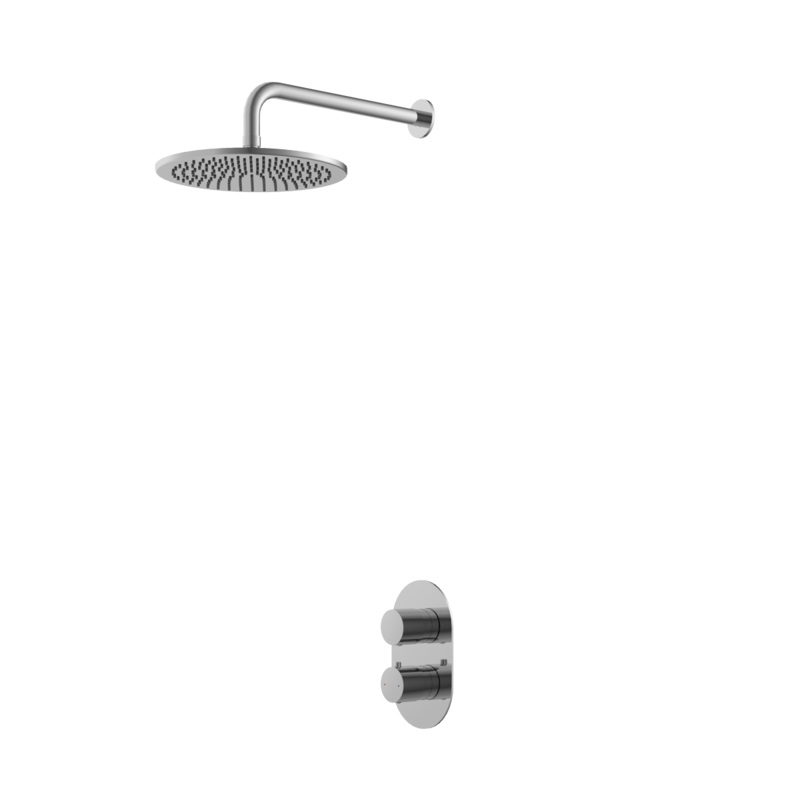 Luca Cascade|Chrome|Polished|Contemporary