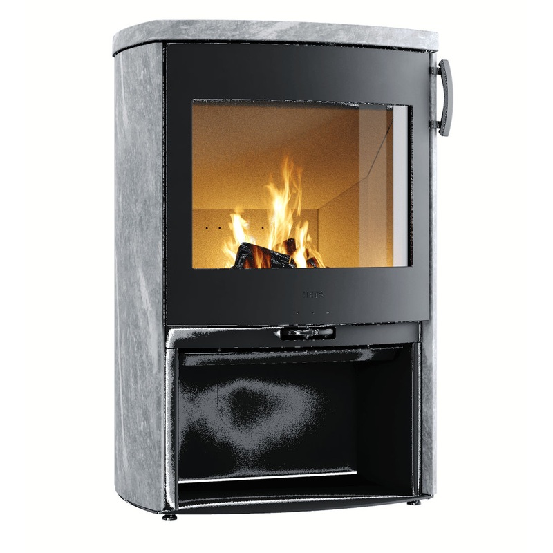 Heta Eclipse XL 7.1kW Wood Burning Soapstone Stove