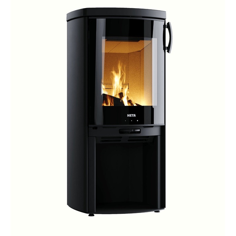 Heta Moderna V 6kW Wood Burning Ecodesign Stove with Glass Door