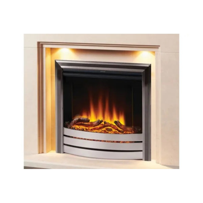 Solutions SLE55I Inset Electric Fire  Inc Logs