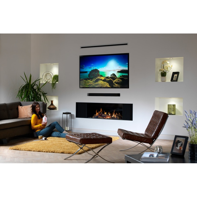 WILDFIRE RAVEL 1720 Media Wall Balanced Flue