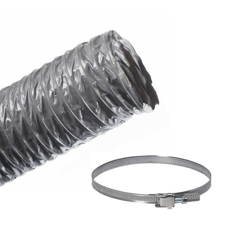 Ecor Pro 125mm X 3m Flexible Duct Accessory – EPDUCT125x3