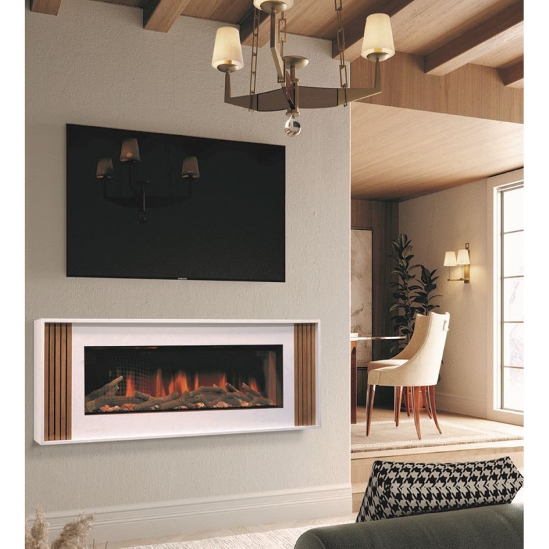 Evonic Rivera 175 Wall Mounted Electric Fireplace Suite