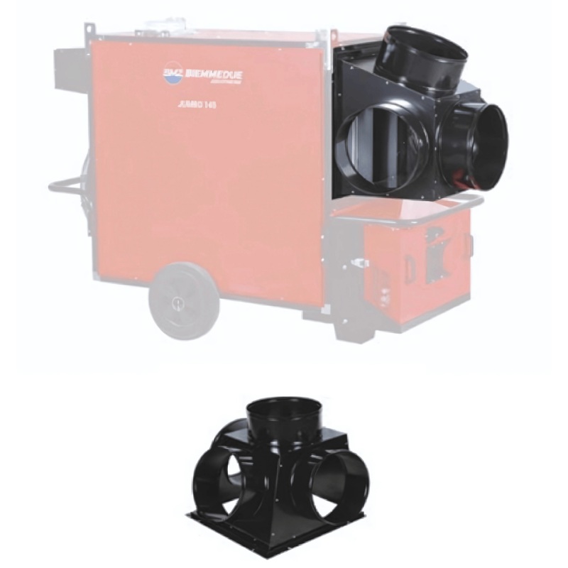 4 Way Outlet 400mm Diameter – Accessories Range for Jumbo 235M
