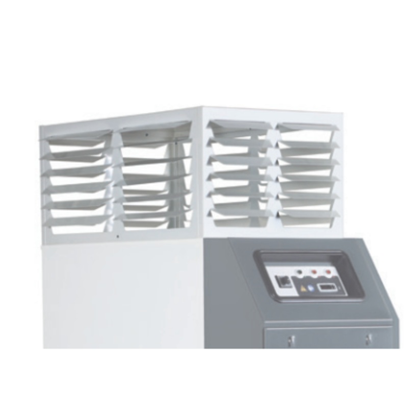 Air-outlet with adjustable louvres