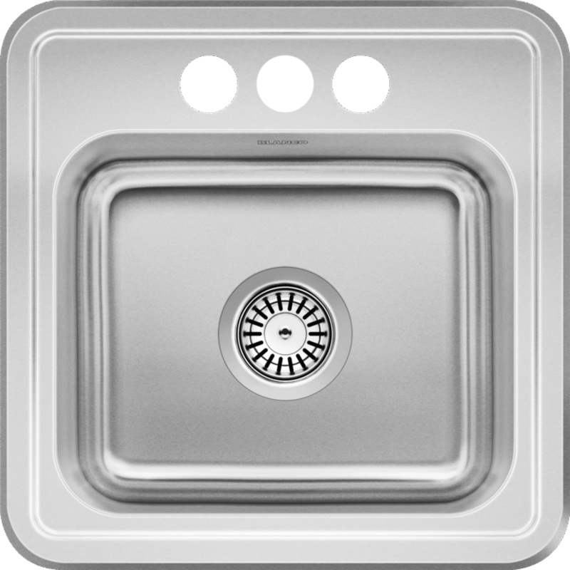 Blanco Bar Sink Top Mount 3-Hole Bar Sink