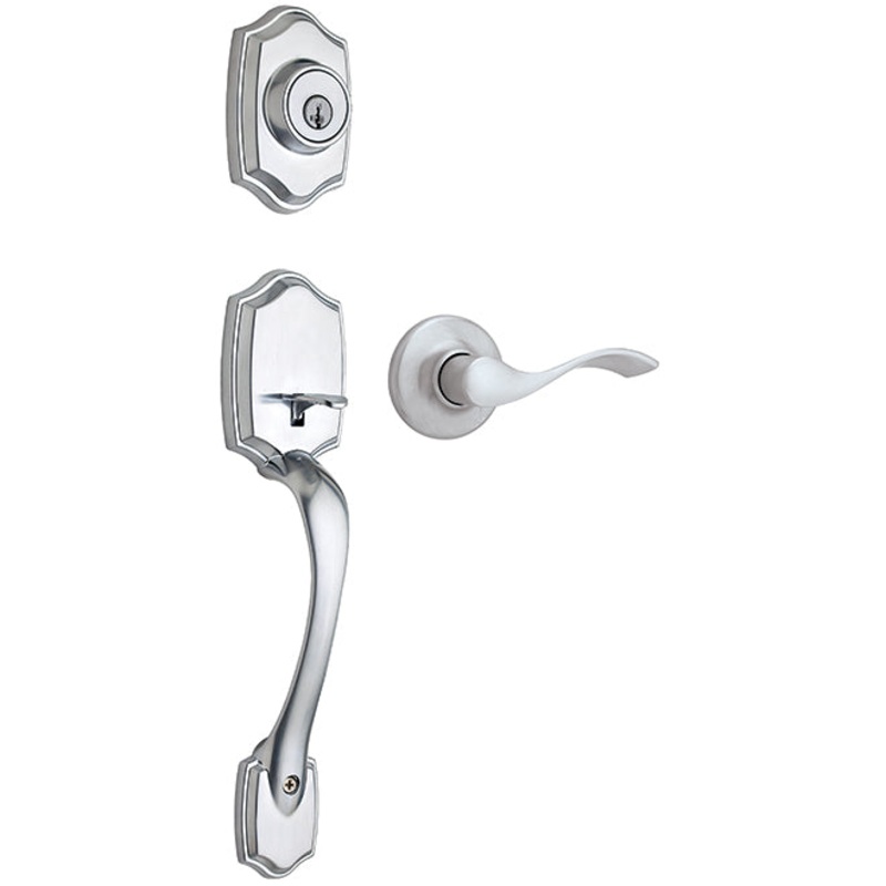 Weiser Augusta Handleset|Satin Chrome