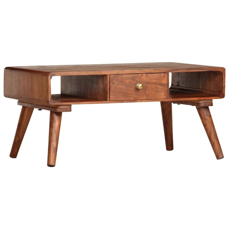 Berkfield Coffee Table 85x50x41 cm Solid Acacia Wood