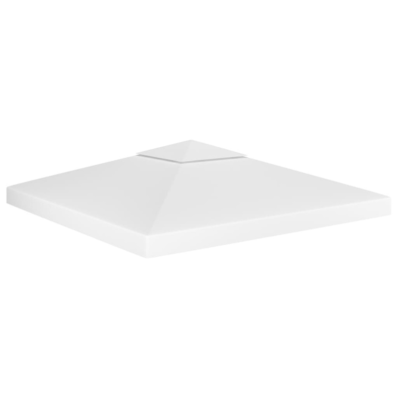 Berkfield 2-Tier Gazebo Top Cover 310 g/m__ 3×3 m White