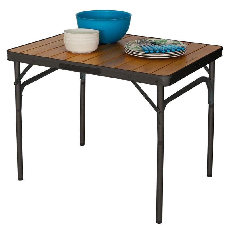 Eurotrail Camping Table Charelle Bamboo 75 x 55 cm