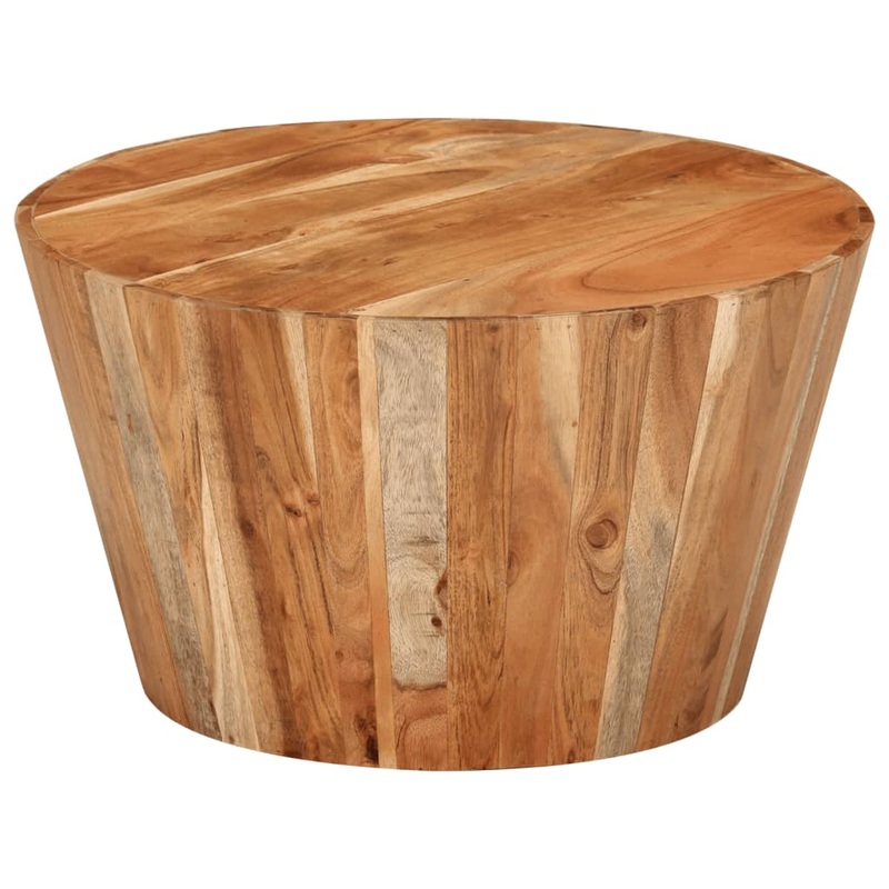 Berkfield Coffee Table _52x30 cm Solid Wood Acacia