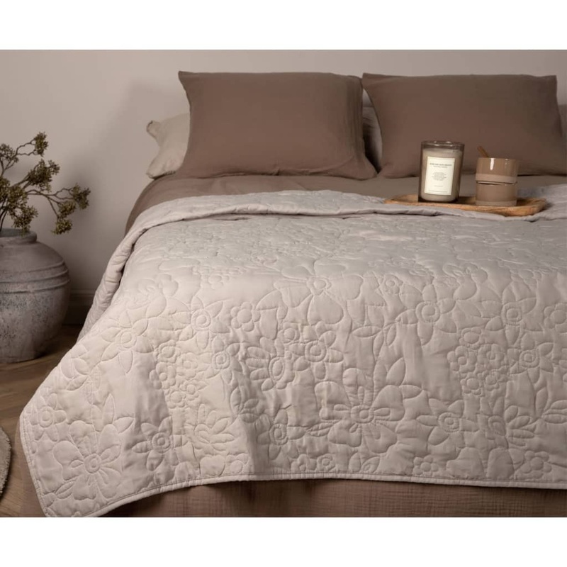 Venture Home Bedspread Niki 150×250 cm Polyester Beige