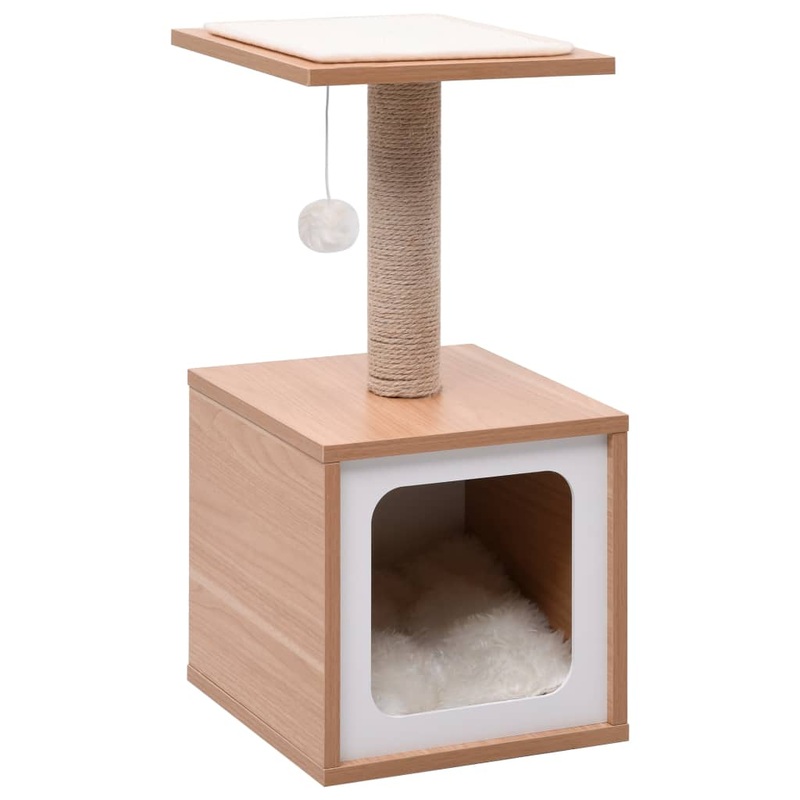 Berkfield Cat Tree with Sisal Scratching Mat 62 cm