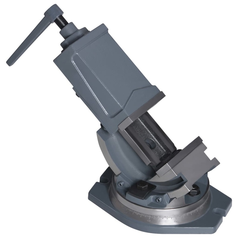 Berkfield 2-Axis Tilting Vice 100 mm