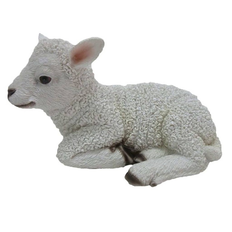 Esschert Design Lamb Laying 17.6×10.8×10.5cm