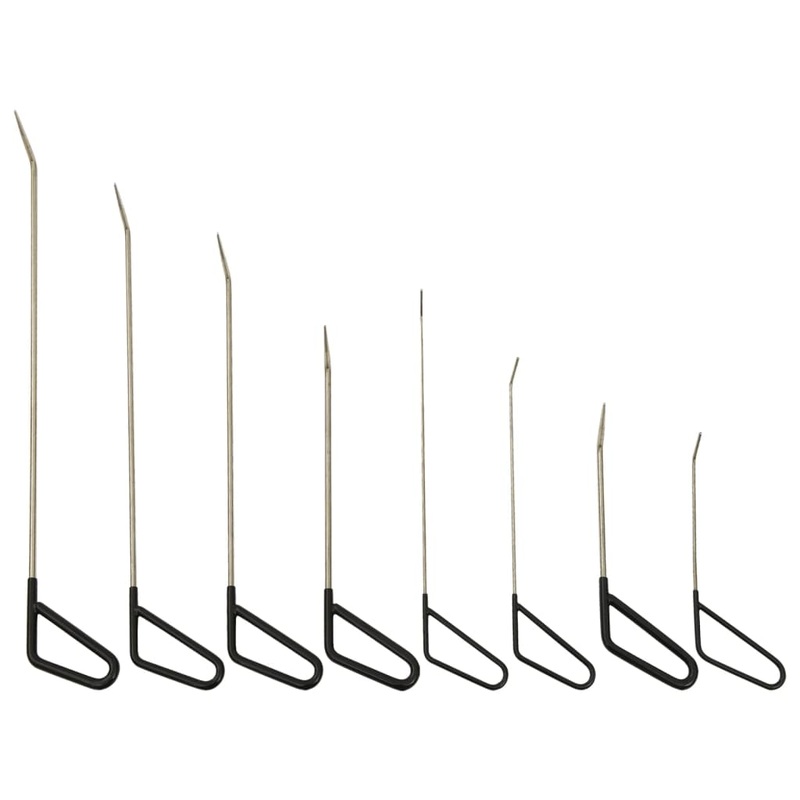 Berkfield 8 Piece Dent Repair Hook Rods Stainless Steel