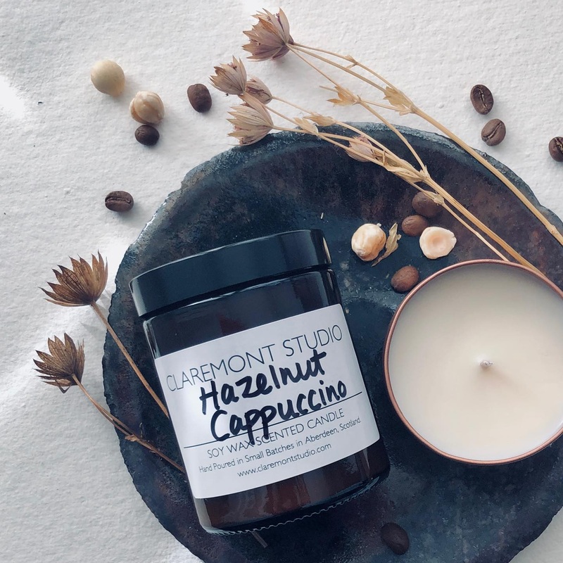 HAZELNUT CAPPUCCINO CANDLE|180ml|100ml