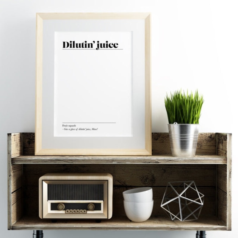 DILUTIN JUICE PRINT|A4|A5|A4|A5