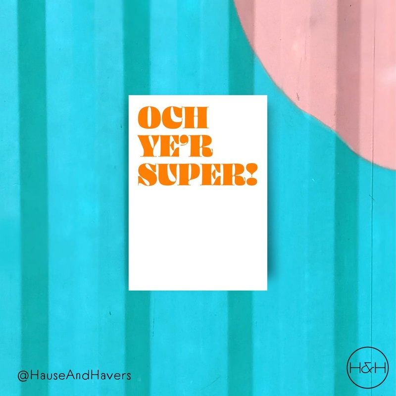 OCH YE’R SUPER CARD
