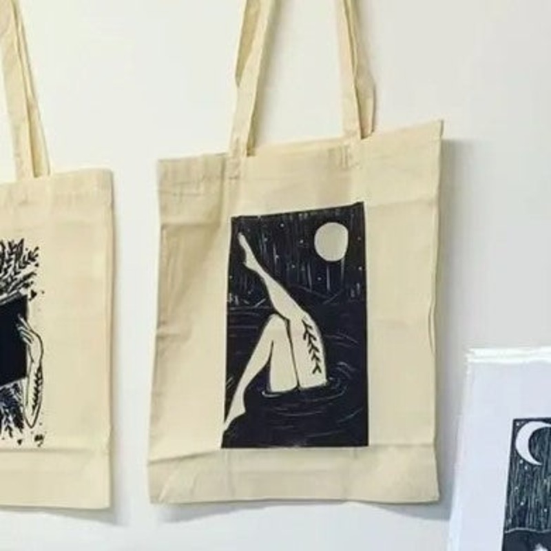 WILD SWIMMING TOTE BAGS|Midnight Dip|Night Watch|Wild Swim