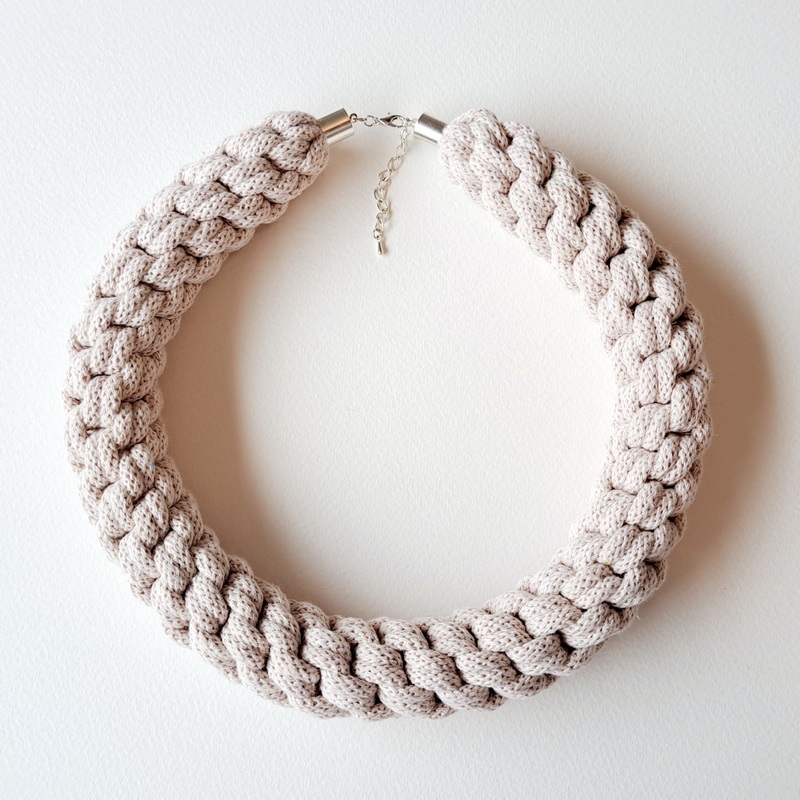 CROWN SINNET NECKLACE|Natural|Natural