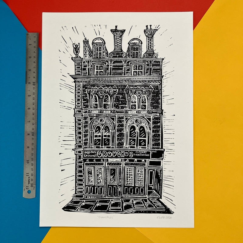GROUCHOS – SCREENPRINT