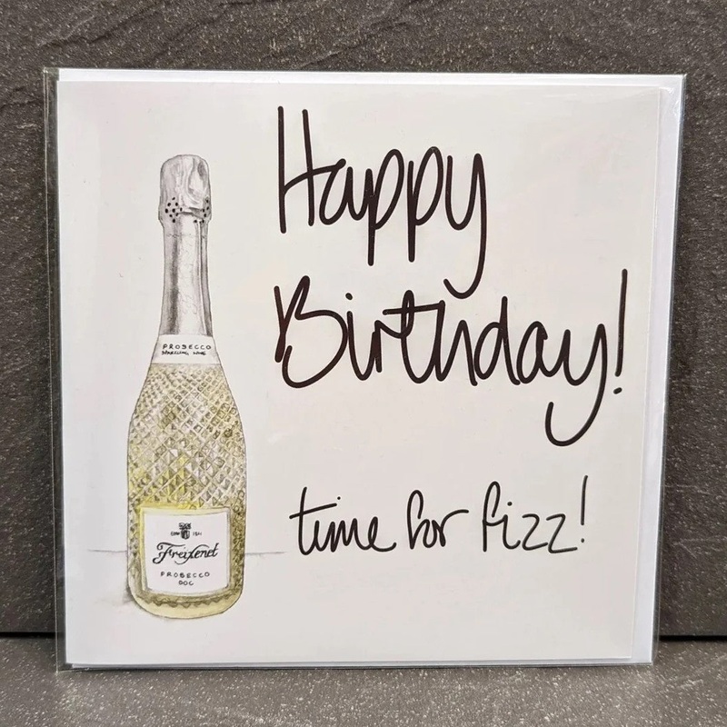 HAPPY BIRTHDAY – TIME FOR FIZZ CARD