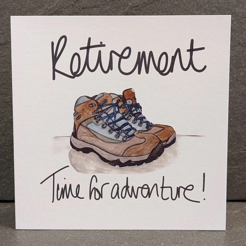 RETIREMENT – TIME FOR ADVENTURE CARD