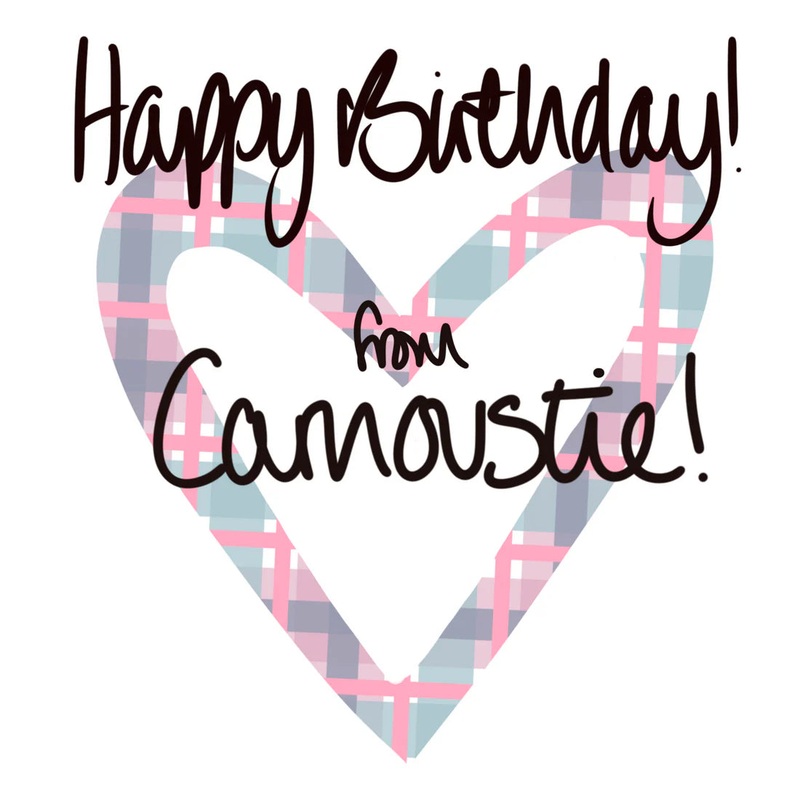 HAPPY BIRTHDAY FROM CARNOUSTIE CARD